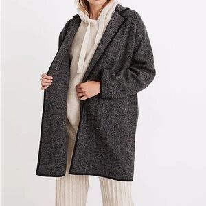 •madewell• merino wool wrap coat